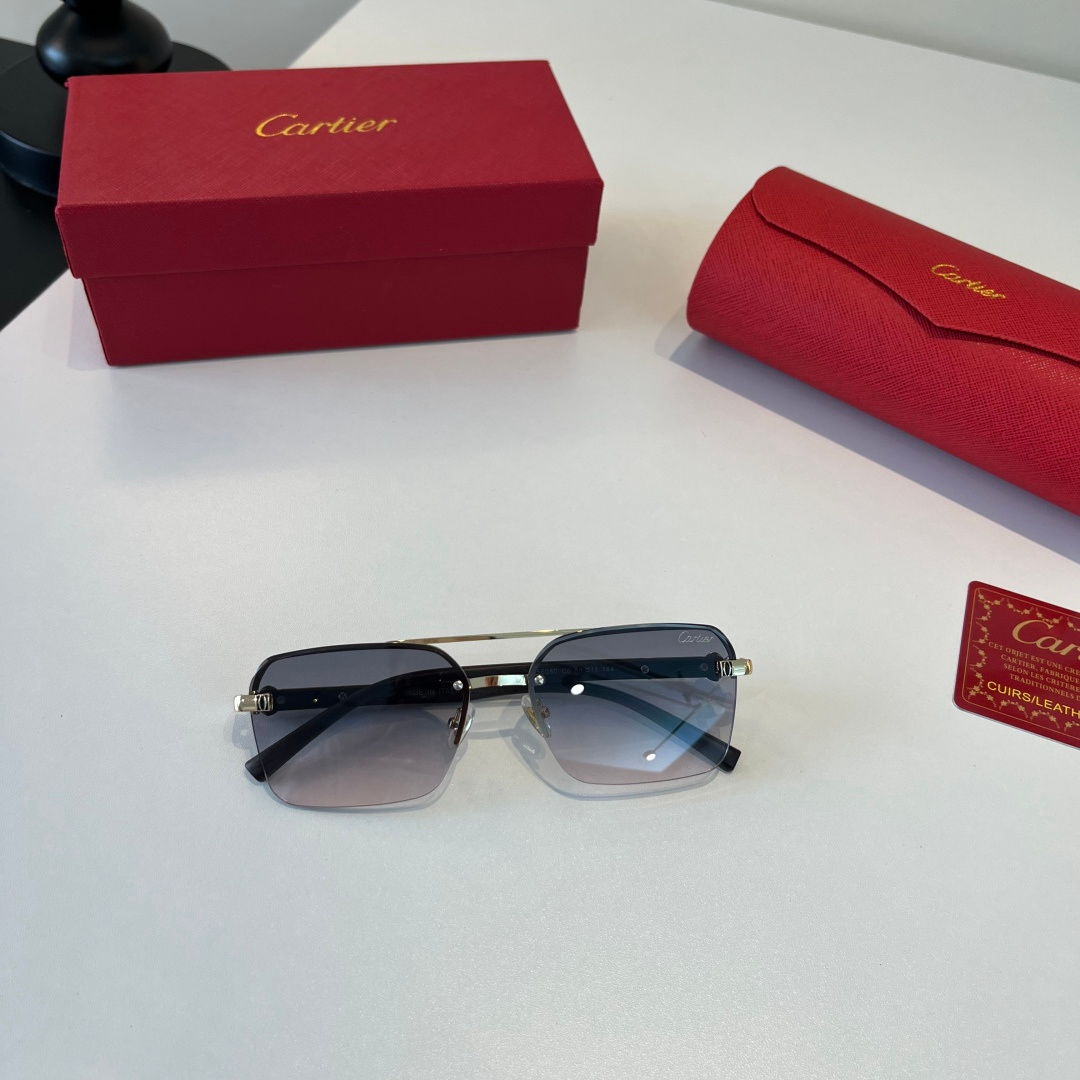 Kacamata Hitam Navigator Jembatan Ganda Signature C de Cartier